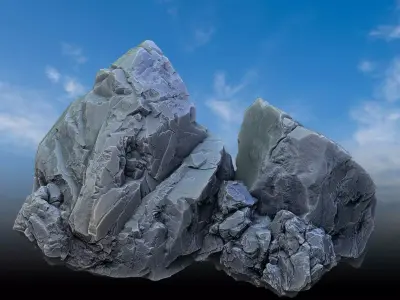 zbrush  Rock  3D model