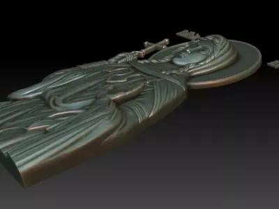 Saint Agatha of Sicily 3D print model