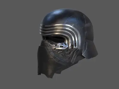 Kylo Ren Helmet 3D model