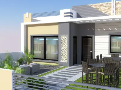 Terrace Exterior  3D model