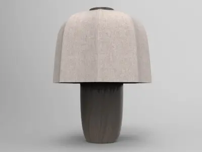 Pezsa Table Light Low-poly 3D model