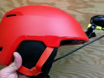 Magicshine LED headlamp mount for Giro Edit Helmet Free 3D print model