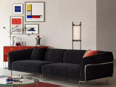 Stockholm Interior scene 3D model