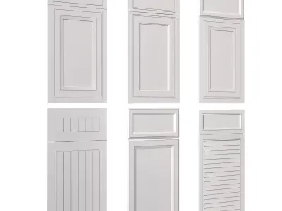 KITCHEN CABINET DOOR COLLECTION NO1 A 3D model