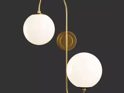 VOLUME GLASS COPPER Low-poly 3D model