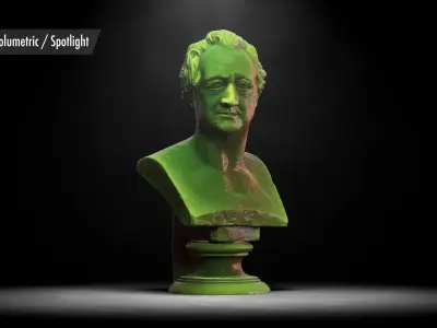 Lighting Studio environments x 10 3D model