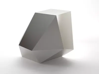 Emerald Side Table 3D model