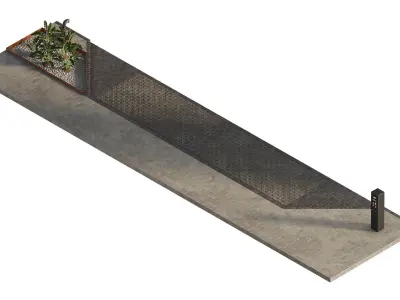 Parallel parking 3D model