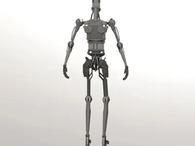 Main Frame Rigged 3D model