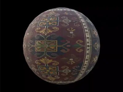 Seamless Carpet Series 1 Texture PBR 4K Texture