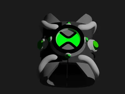 omnitrix Low-poly 3D model
