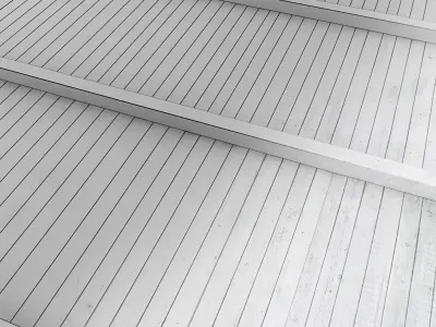 Ceiling with beams 3D model