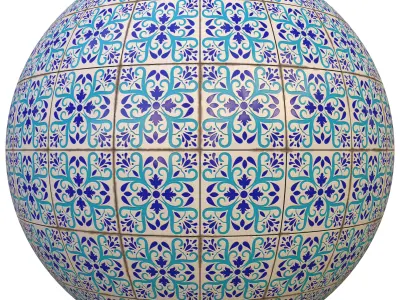 tile patterned 40-seamless-4k-pbr-png Texture