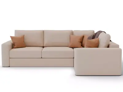 Corner sofa 3D model