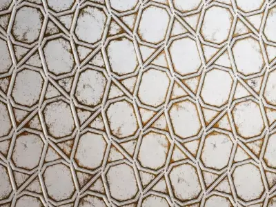 Silver Var Metal Plate PBR Seamless Texture