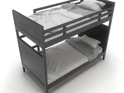 IKEA Norddal Bunk Bed 3D model