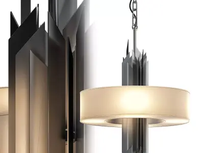 Corbett Lighting Polished 3D model