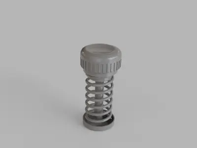 15 spin handle controllers Low-poly 3D model