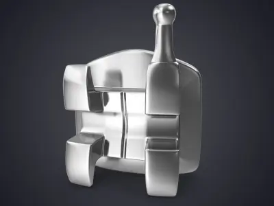  Steel Dental Braces Bracket Bundle of 19 Models 