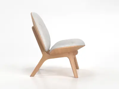 1780 Poi Lounge Chair 3D model