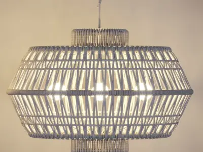 Rope ceiling lights Free 3D model