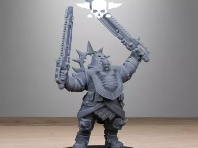 Corrupted Guard The Giantes 3D print model
