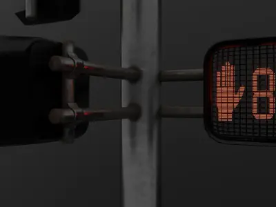 Traffic Lights 3D model