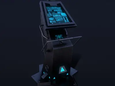 Sci-Fi Console-Computer Pack