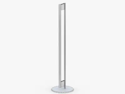 1433 - Floor Lamp Low-poly 3D model