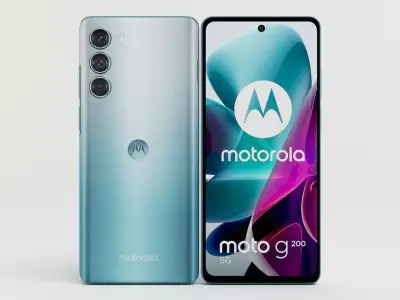  Motorola Moto G200 5G 3D model