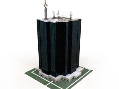 City Building 1 3D model