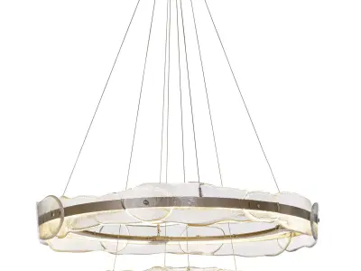 SOLSTICE TIERED PENDANT 3D model