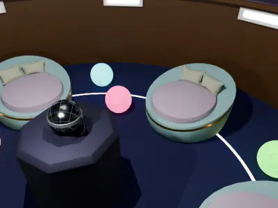 Small room at the planetarium 3D model