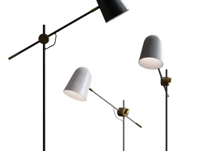 Bolia - Bureau Floor Lamp 3D model