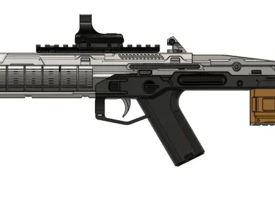 BRICK shotgun 3D model