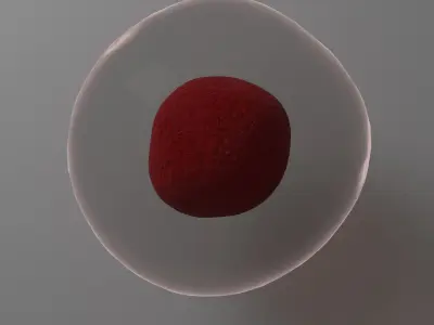 Human Cell Free 3D model