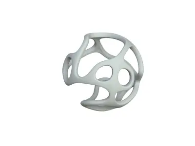 SciFi Cube Object No 38728 Low Poly Shape Texture