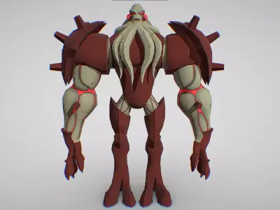 Vilgax - Ben 10 Alien Experience Low-poly 3D model
