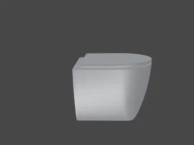 Toilet01 toilet bowl Free 3D model