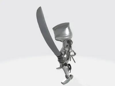 Ninja robot 3D model