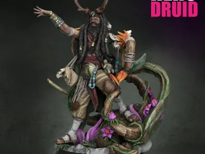 Abandoned Village Characters 3D print model