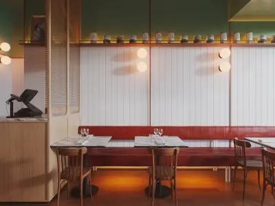 Italianate Pizzeria 3D model