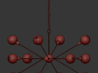 Illuminated  3D model