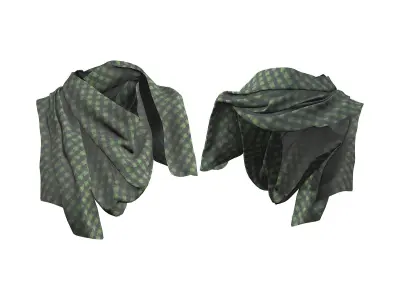 Bionic Outfit Low-poly 3D model