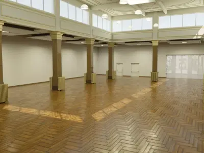 3d model Salone dei tessuti Milano  3D model