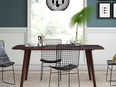 Bloch Diner Table 3D model