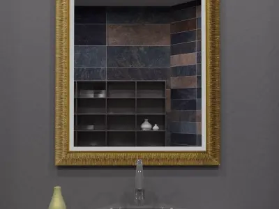 Illuminated Mirror 26 3D model