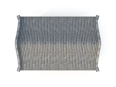 Ancient Chinese Architecture Distribution room 02 Low-poly 3D model