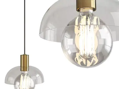  Kyla Pendant Light Low-poly 3D model