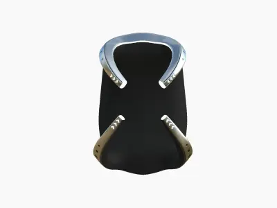 SciFi Backpack G10 Aluminum - Fashion Character Design Low-poly 3D model